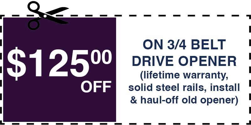 125 off garage door opener Thornwood